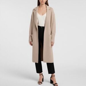 J.Crew Ella Open-Front Long Sweater Blazer Women Size XXS